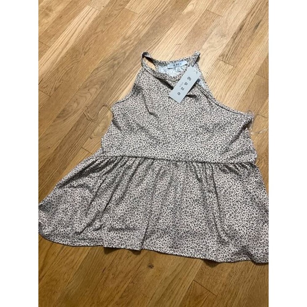 NWT Peplum style tank blouse